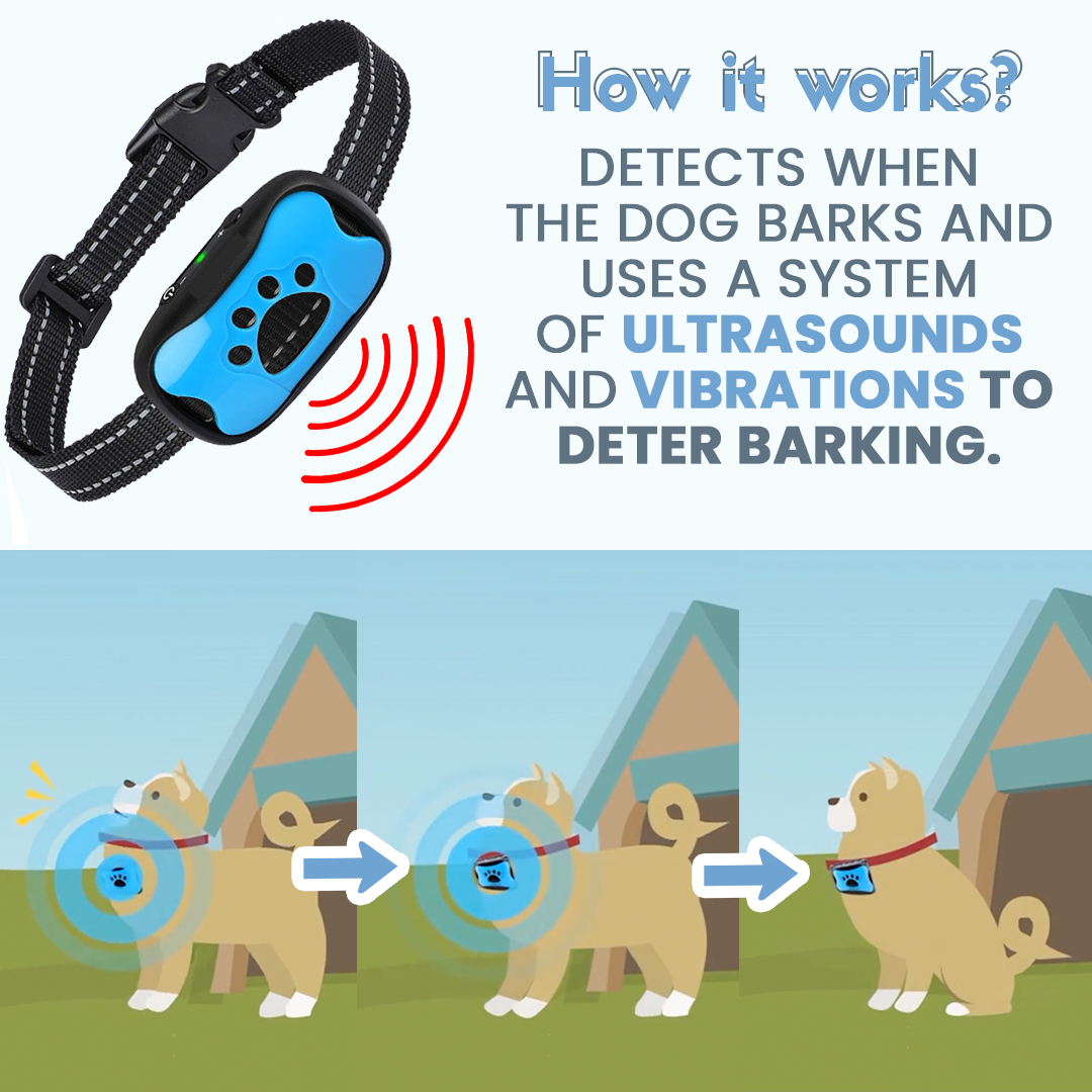 Anti Bark Collar Peaceful Walks Training Buy now
